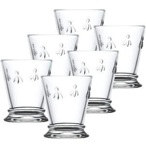 La Rachere Napoleon Vintage Bee Water Tumbler Set of 6
